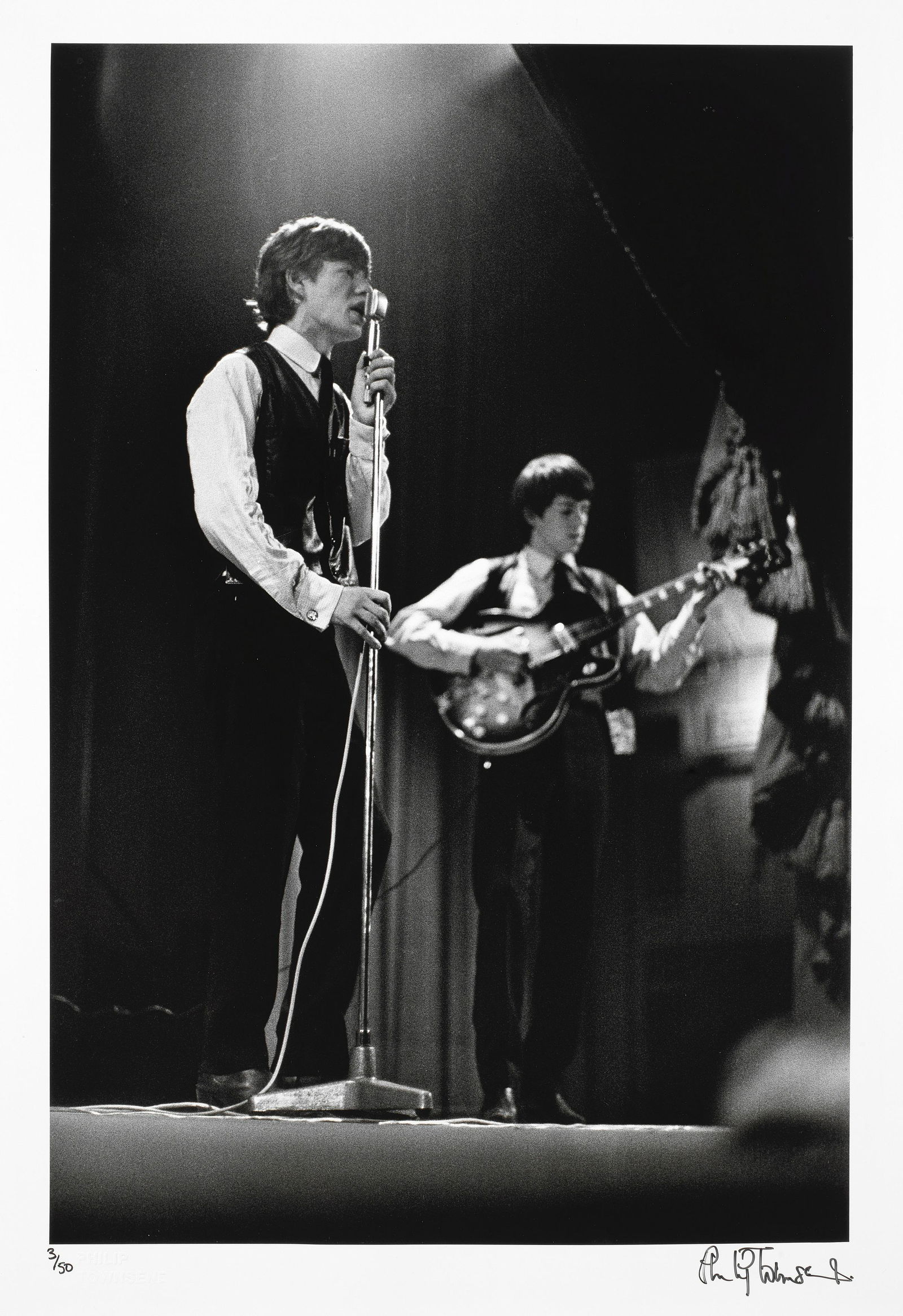 Philip Townsend (British, 1940-2016): Mick Jagger and (1 of 1)