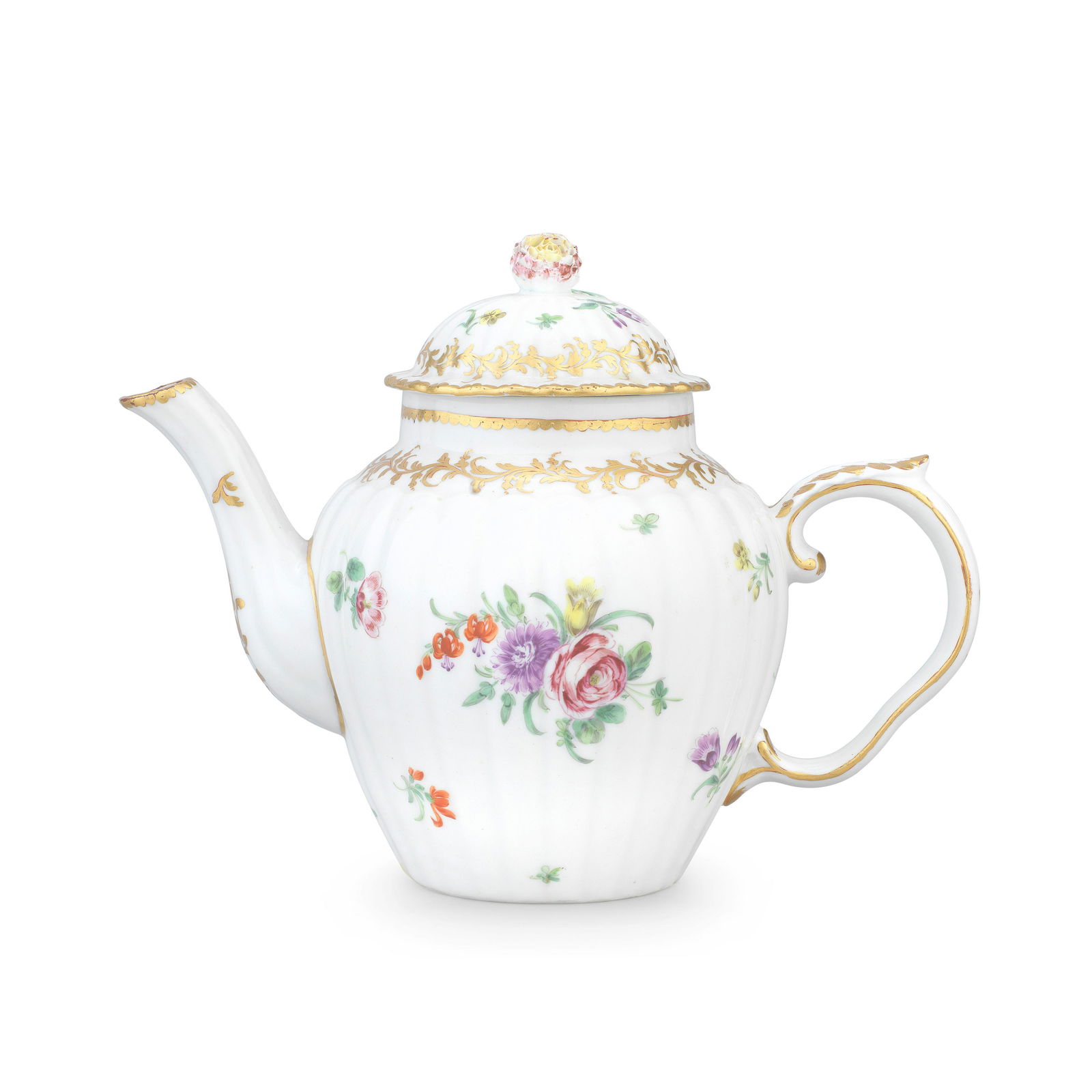 A Champion's Bristol teapot and cover, circa 1775 (1 of 1)