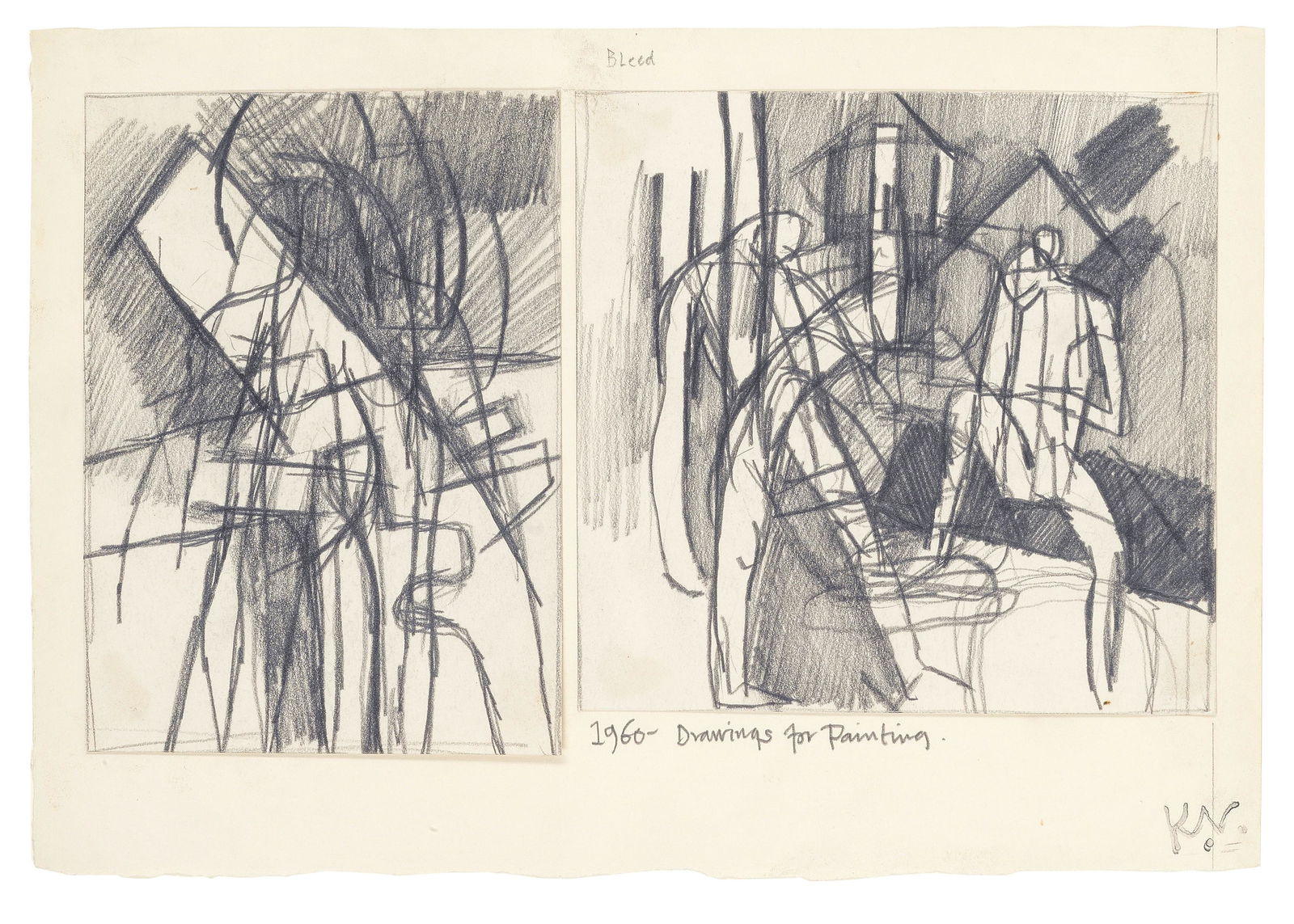 Keith Vaughan (British, 1912-1977) Drawings For (1 of 2)