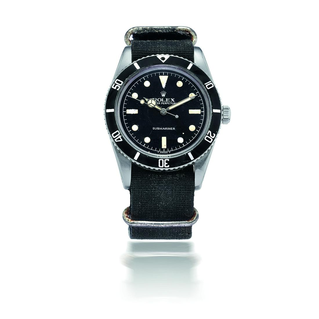 ROLEX. MONTRE BRACELET EN ACIER MOUVEMENT AUTOMATIQUE (1 of 1)