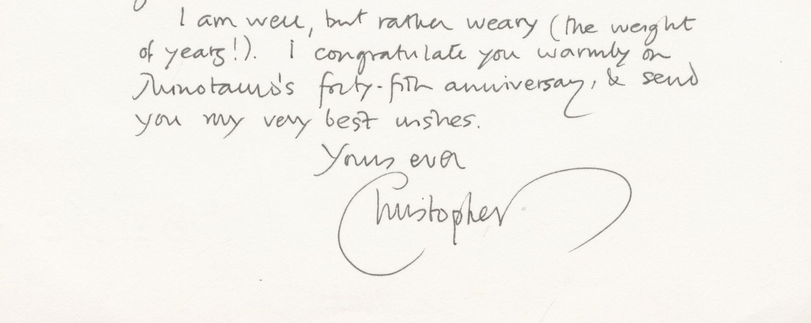 TOLKIEN (CHRISTOPHER) Series of five typed and two (1 of 1)