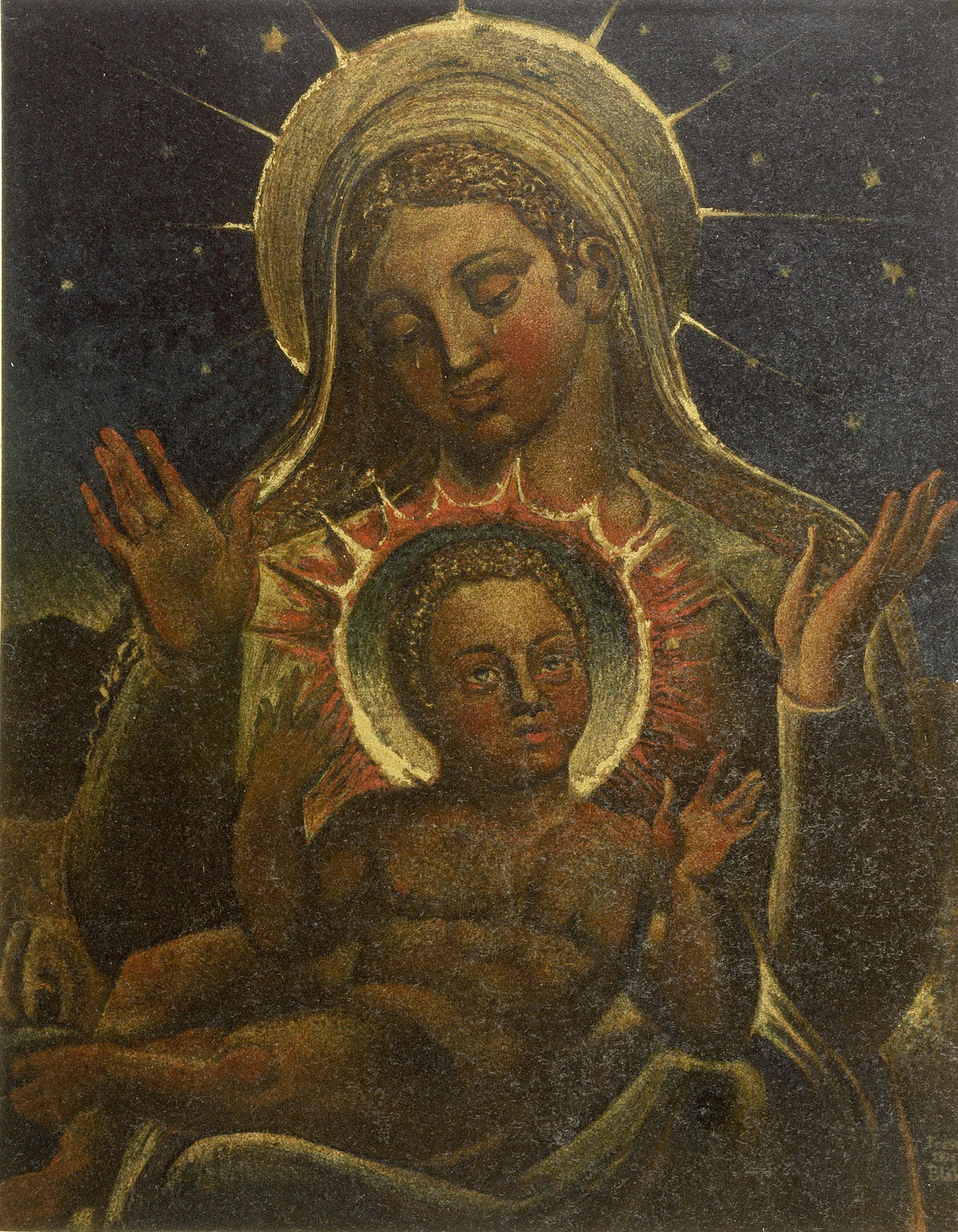 BLAKE (WILLIAM) William Blake's Illustrations to the: BLAKE (WILLIAM) William Blake's Illustrations to the Bible. A Catalogue Compiled by Geoffrey Keynes, number 113 of 506 copies, tipped-in colour frontispiece, collotype plates (some colour), publisher