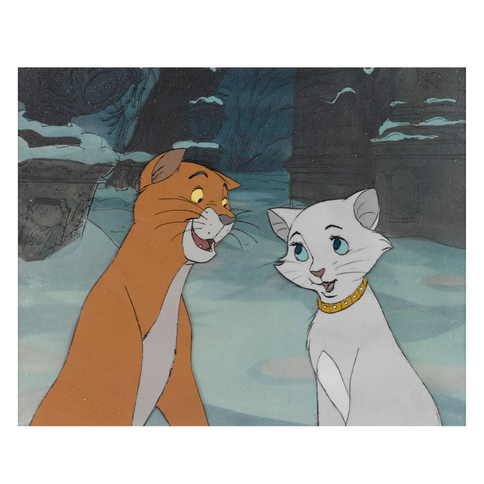 A group of Animation Cels from The Aristocats (1 of 4)