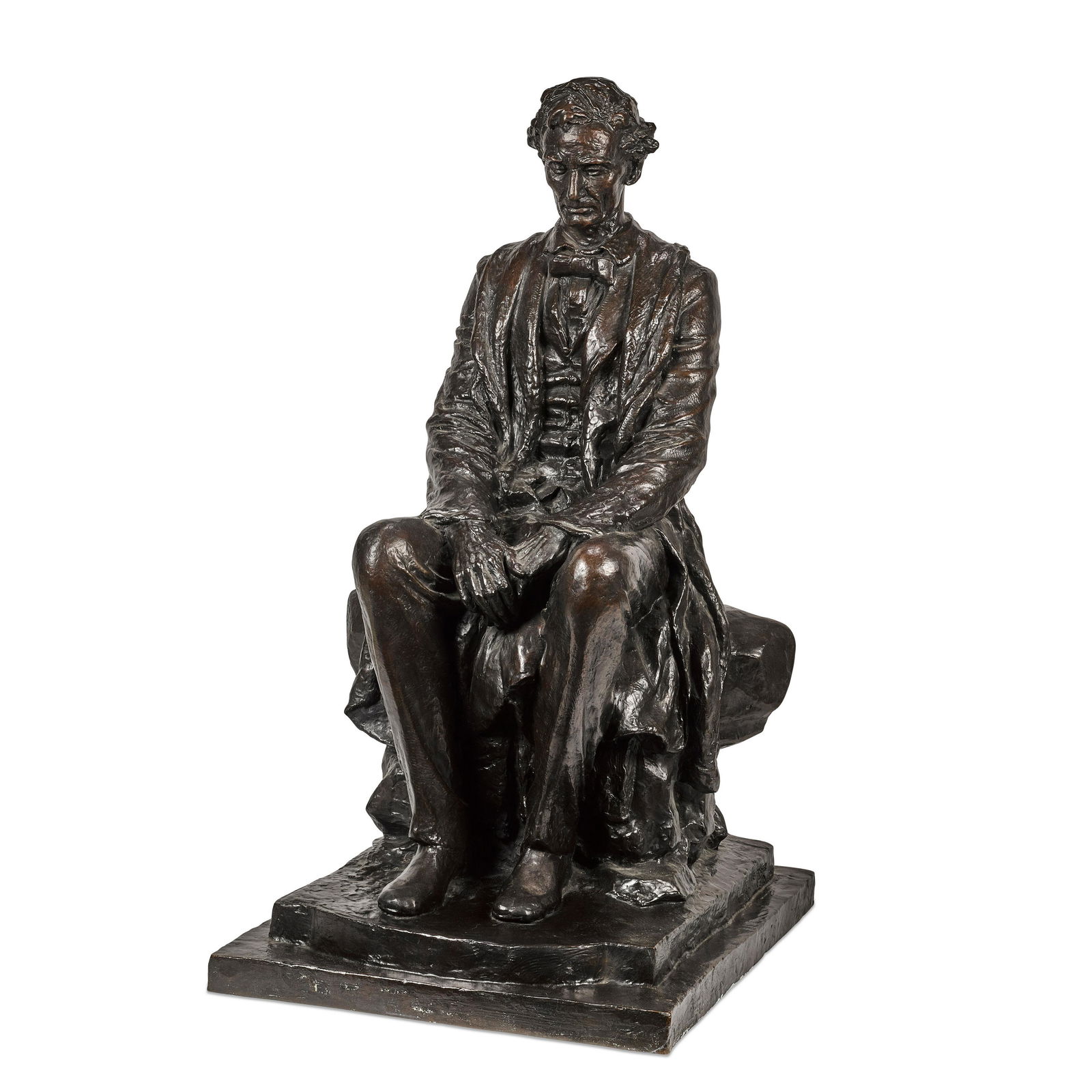 LINCOLN THE MYSTIC. FRASER, JAMES EARLE. 1876-1953. A (1 of 2)