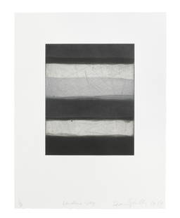 Sean Scully (born 1946): Sean Scully (born 1946) Landline Grey Aquatint in colours, 2014, on wove paper, signed, titled and numbered 1/30 in pencil, printed by Burnet Editions, New York, with their blindstamp, the full sheet,