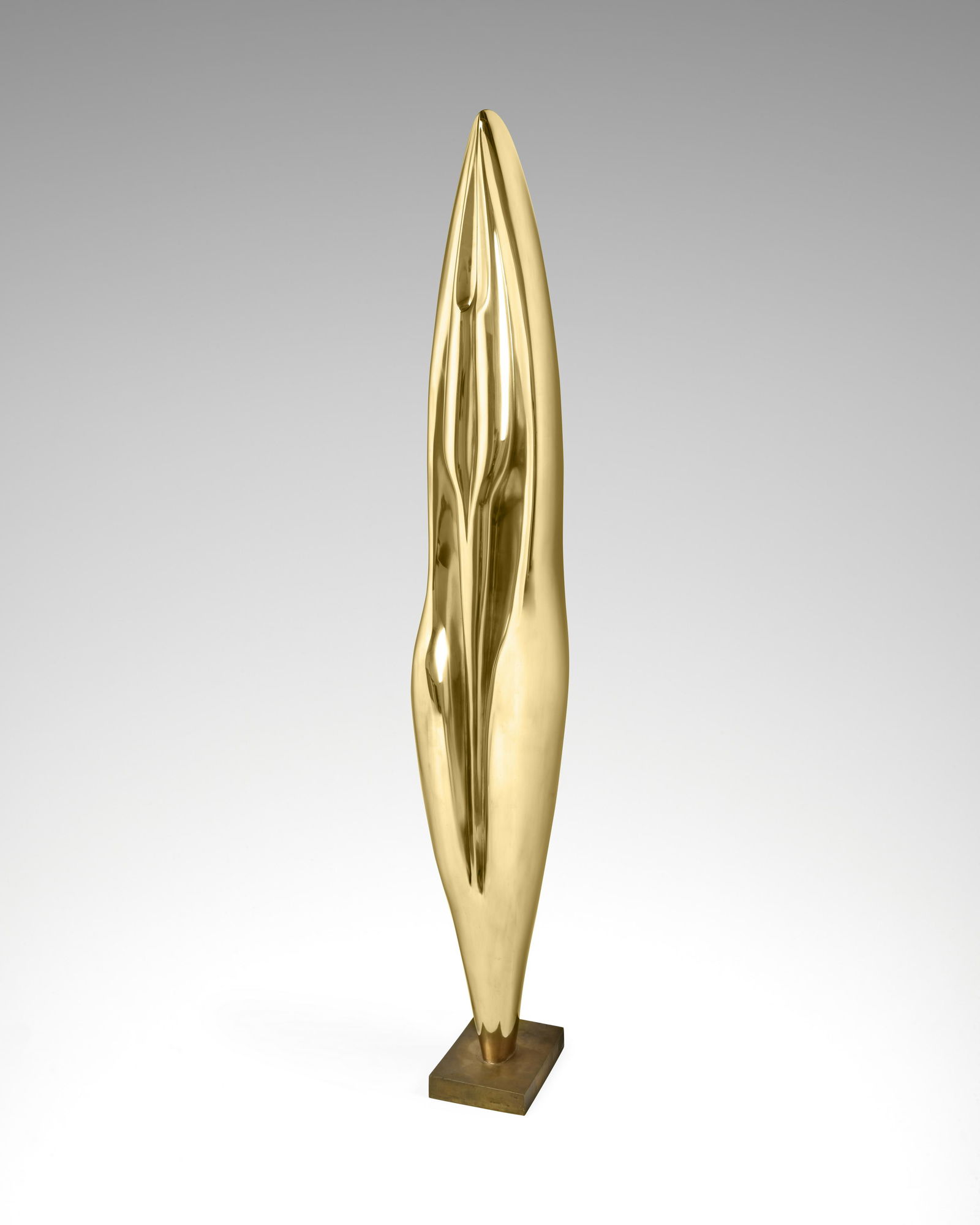 FRANÇOIS STAHLY (1911-2006) Untitled (Totem): FRANÇOIS STAHLY (1911-2006) Untitled (Totem) polished bronze 75 3/4 in (192.4 cm) (height) Footnotes: Provenance Amalia de Schulthess Collection, Santa Monica (acquired directly from the arti