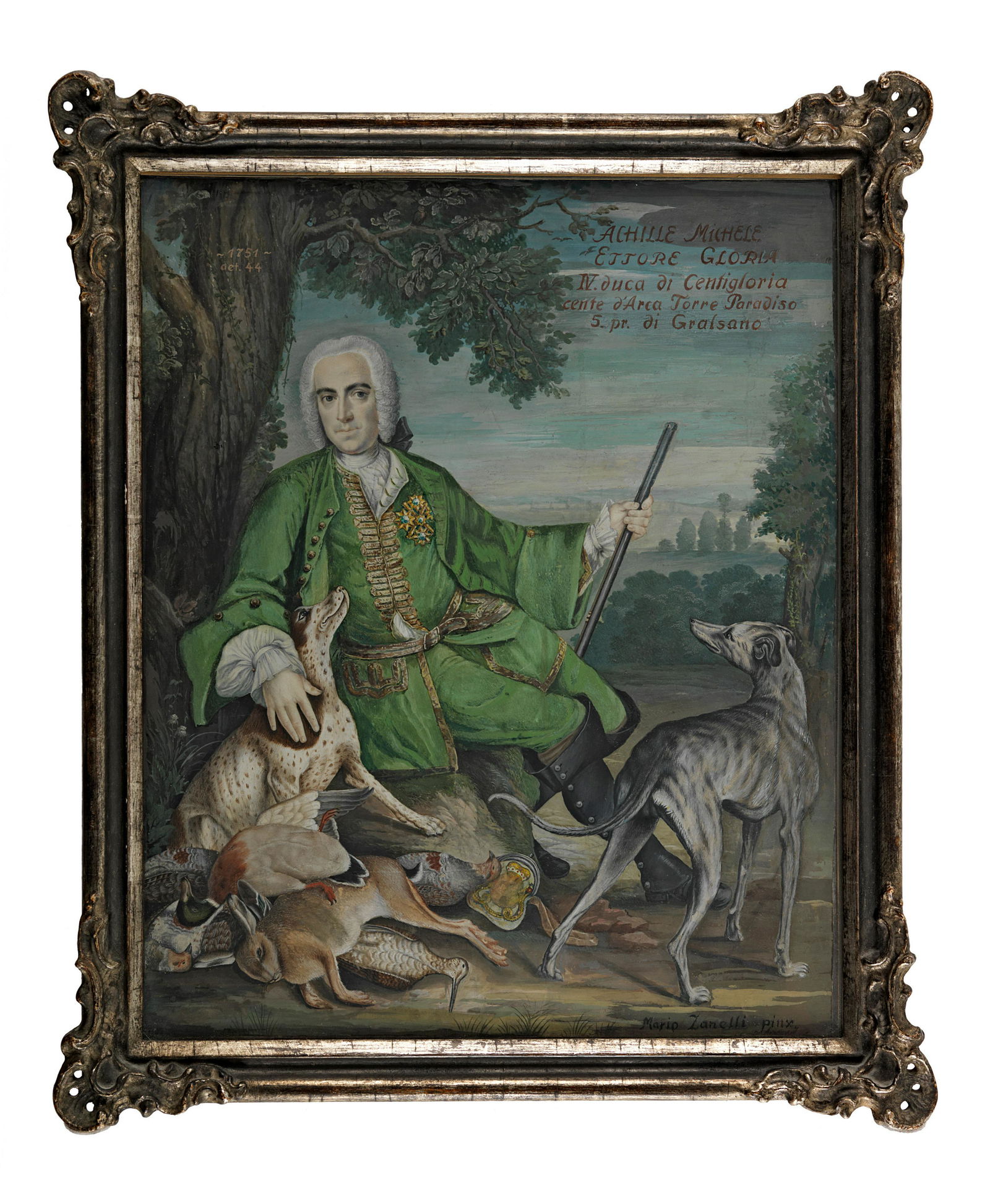 Mario Zanelli (active Italy, 18th Century) Portrait of (1 of 1)