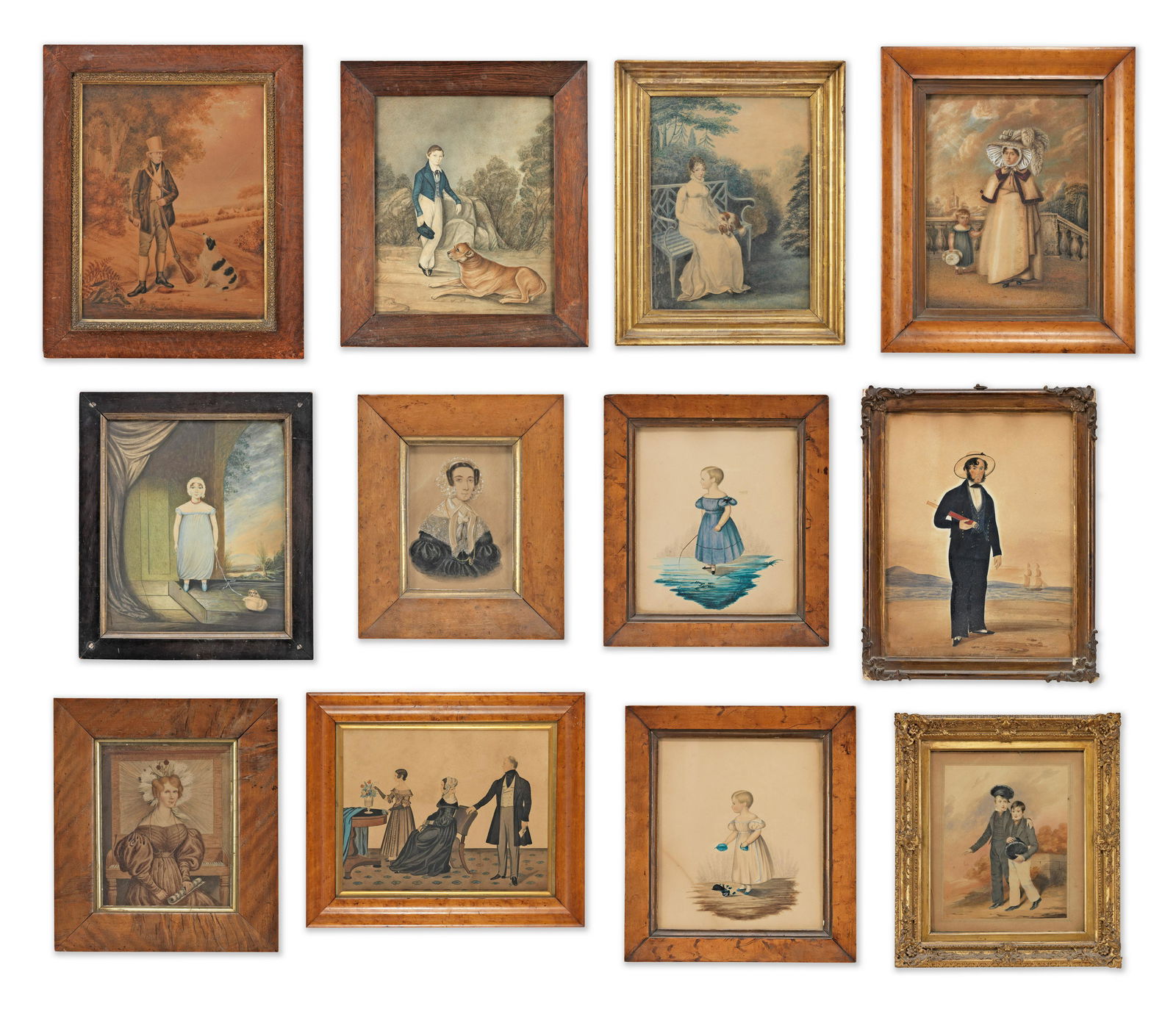 18th and 19th century school, A Collection of fourteen (1 of 15)