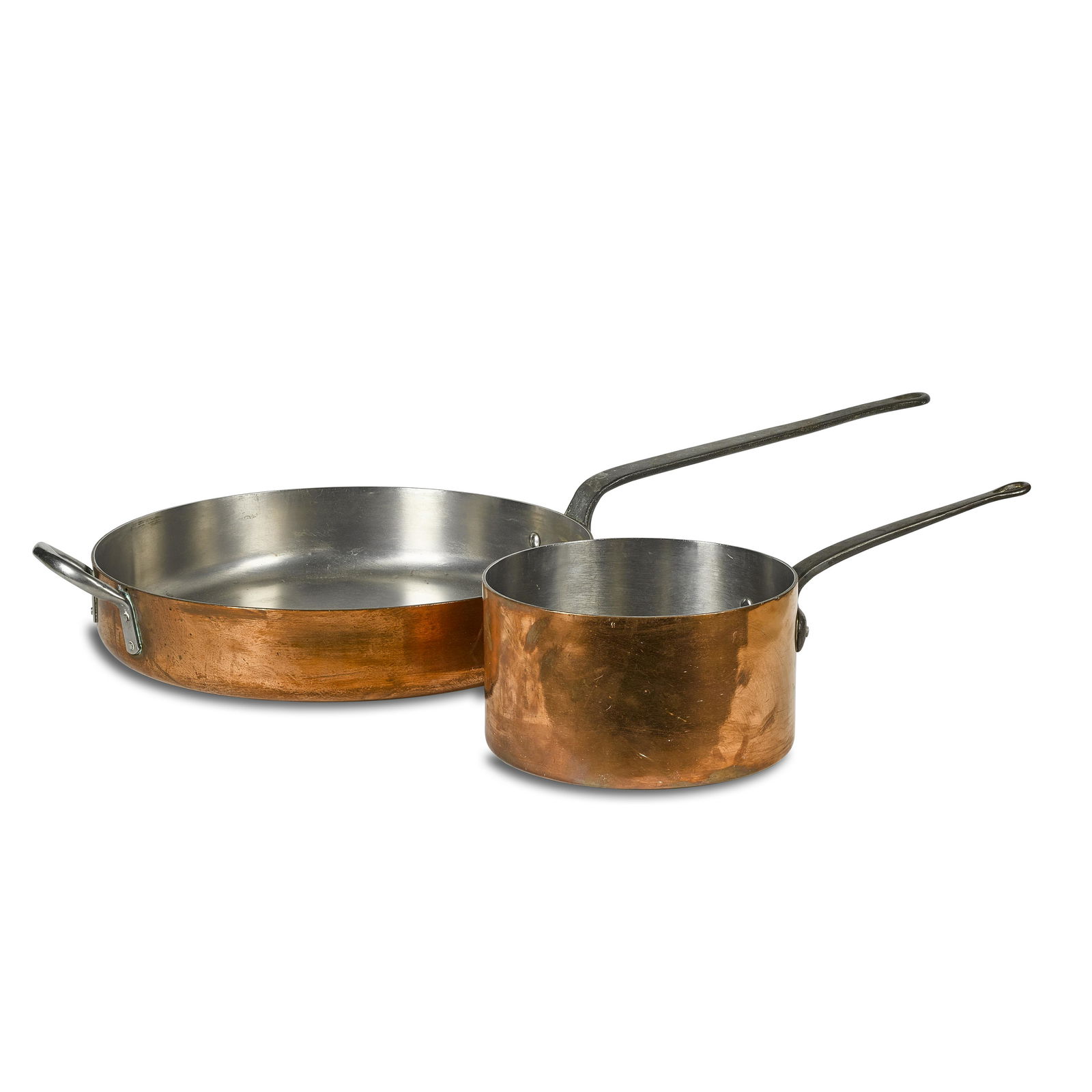 TWO LEGION UTENSILS CABRILLO COPPER POTS (1 of 1)