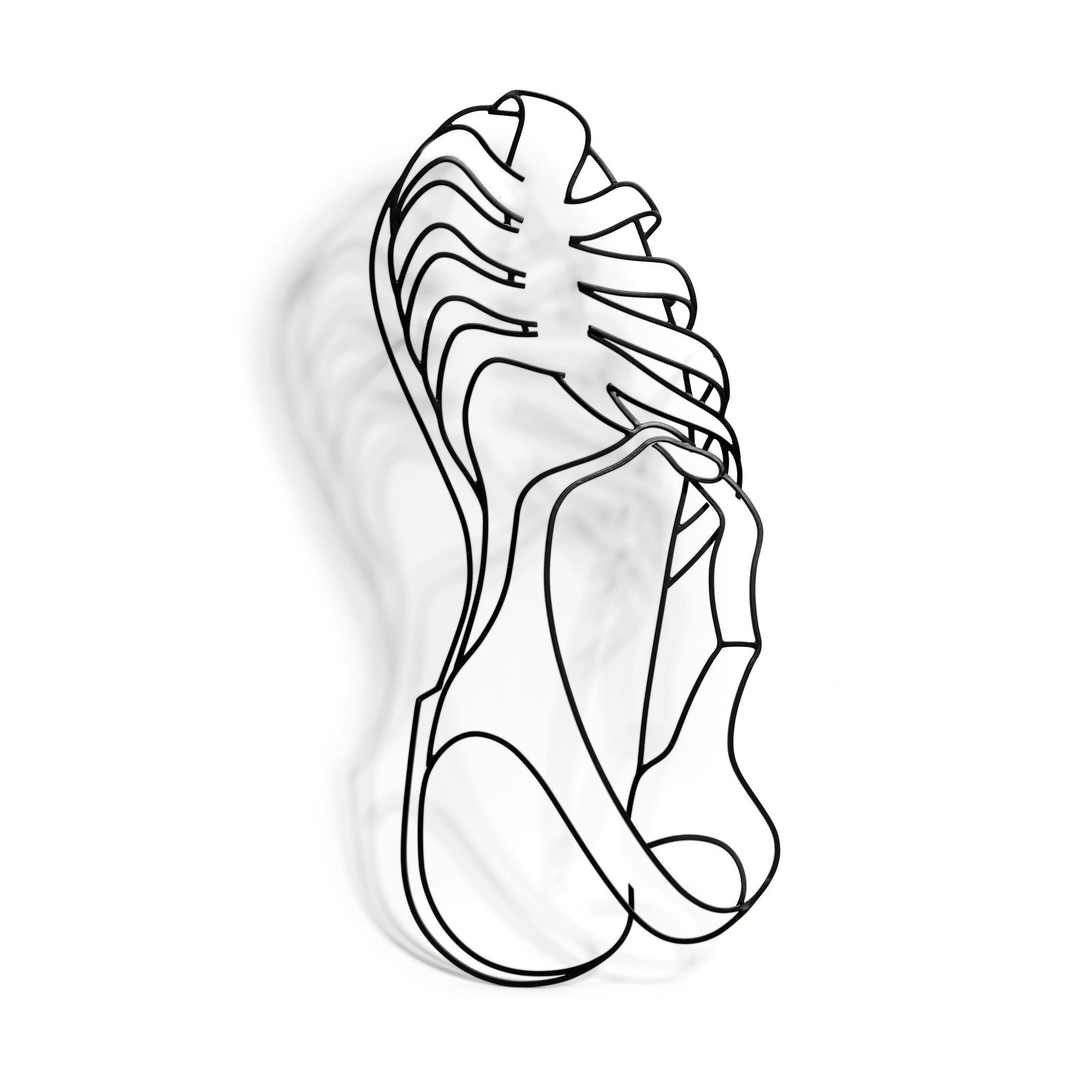 MICHAEL CRAIG-MARTIN (B. 1941) Sandal, 1984: MICHAEL CRAIG-MARTIN (B. 1941) Sandal, 1984 painted steel 32 x 13 x 4 in. 81.3 x 33 x 10.2 cm. Footnotes: Provenance Waddington Galleries, London Private Collection, Florida and Colorado