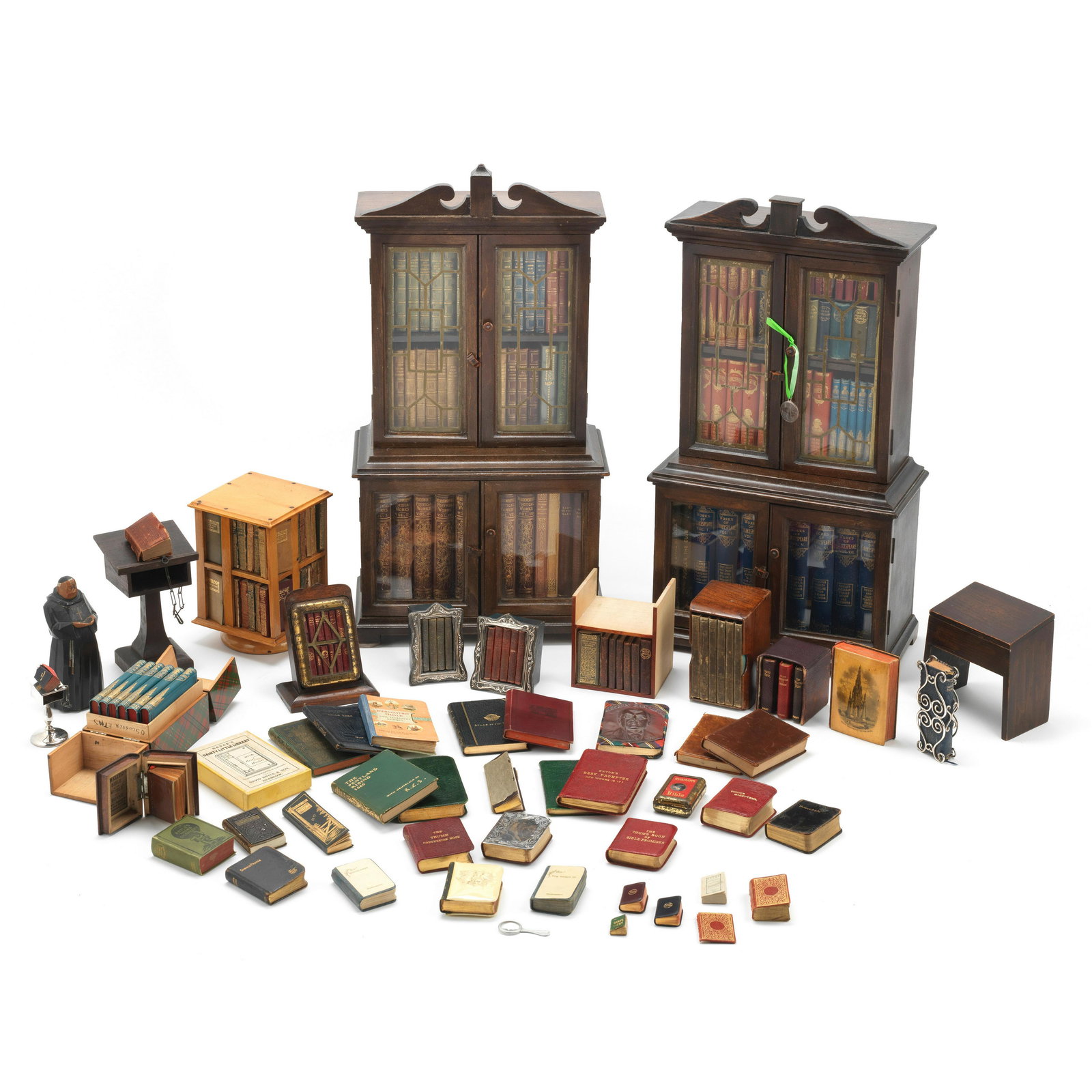 MINIATURE BOOKS - DAVID BRYCE A fine and extensive (1 of 2)