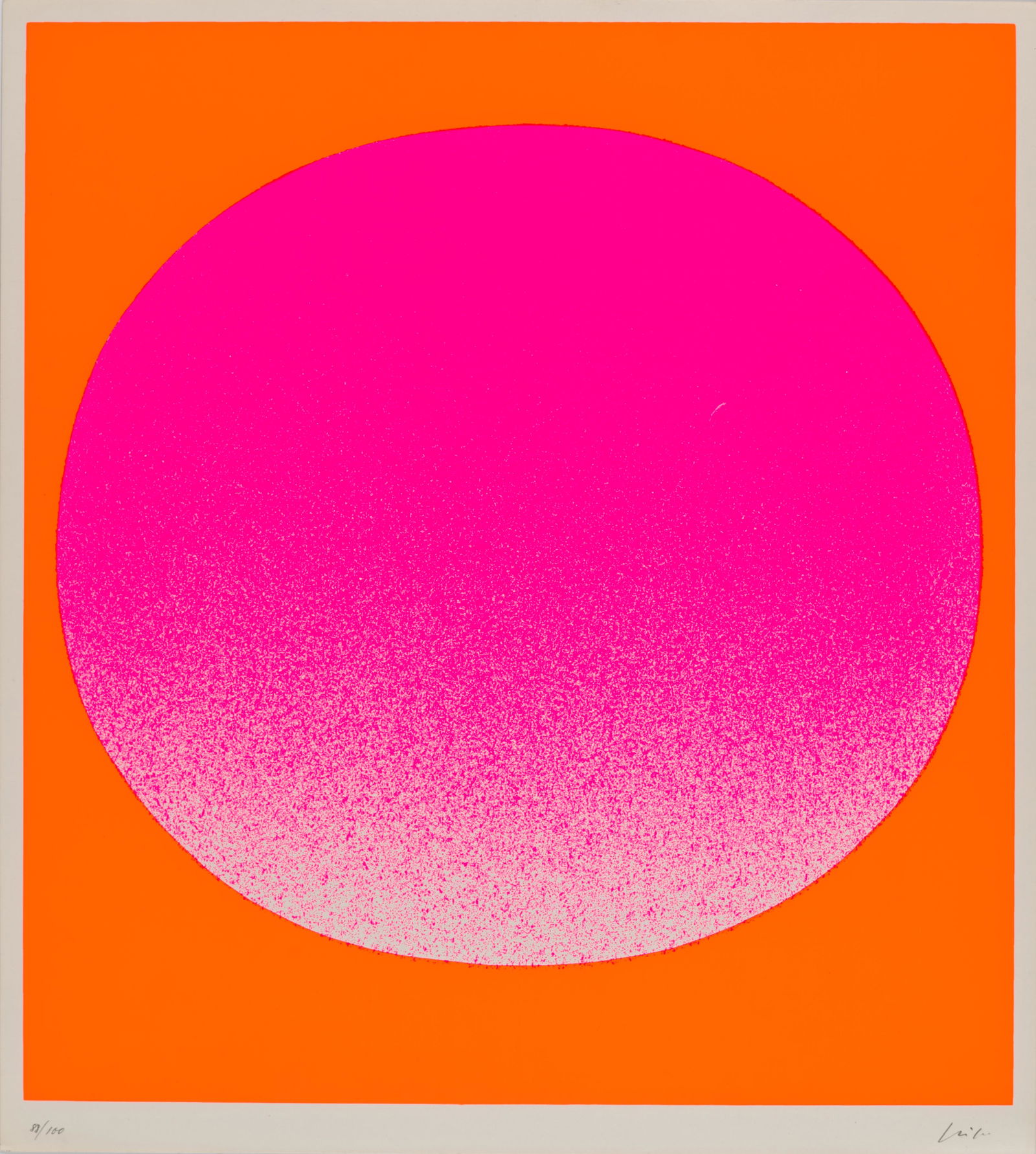 Rupprecht Geiger (1908-2009); One Plate, from Color in (1 of 1)