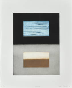 Sean Scully (born 1946); Liliane (8 works);: Sean Scully (born 1946) Liliane (8 works), 2010 The complete set of 8 etchings in colors with sugarlift, spitbite and hard ground on Somerset textured white paper, each signed in pencil, titled, dated