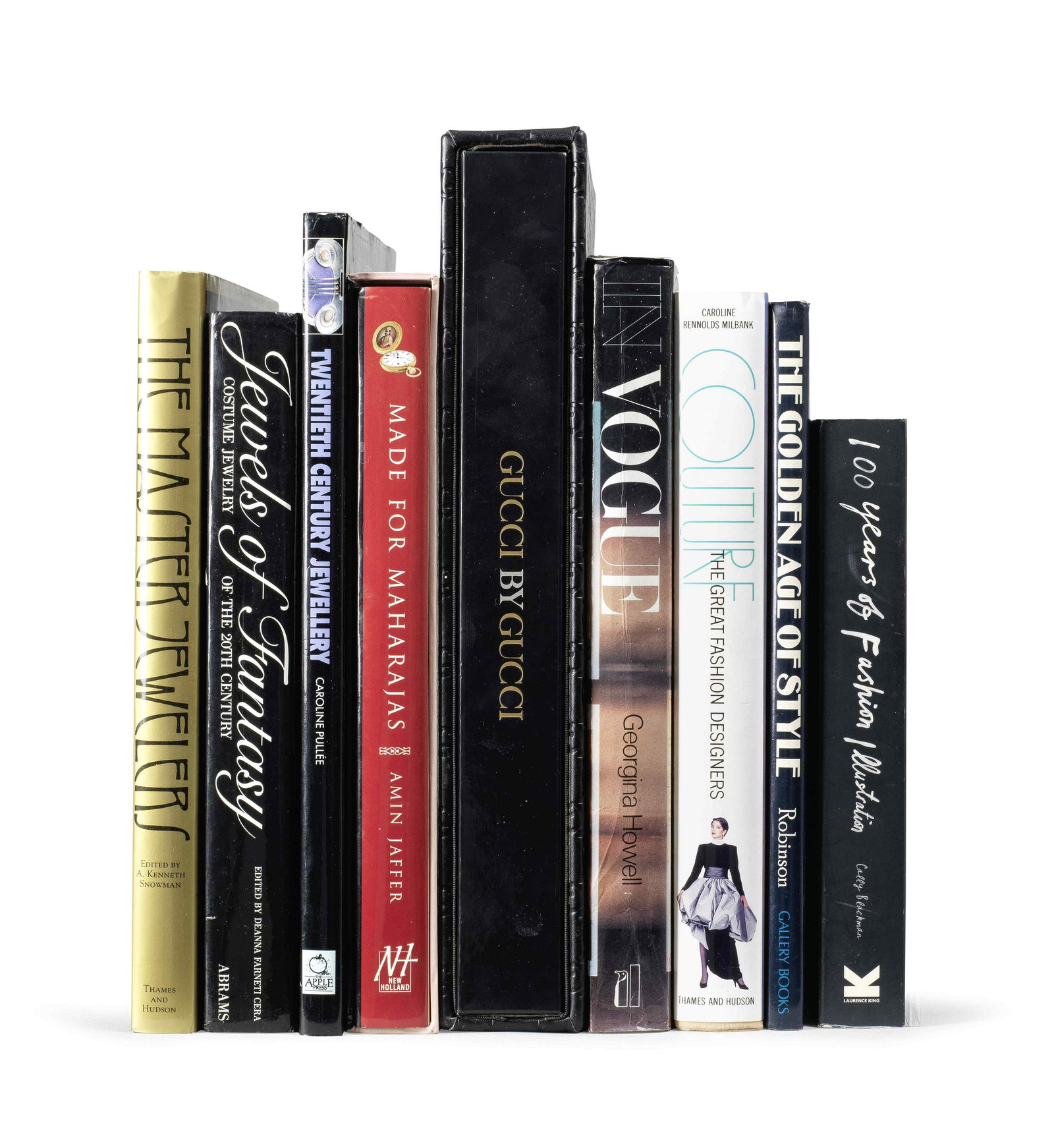 FASHION AND JEWELLERY A selection of Sir Michael Caine's books relating to Fashion and Jewellery... (1 of 1)