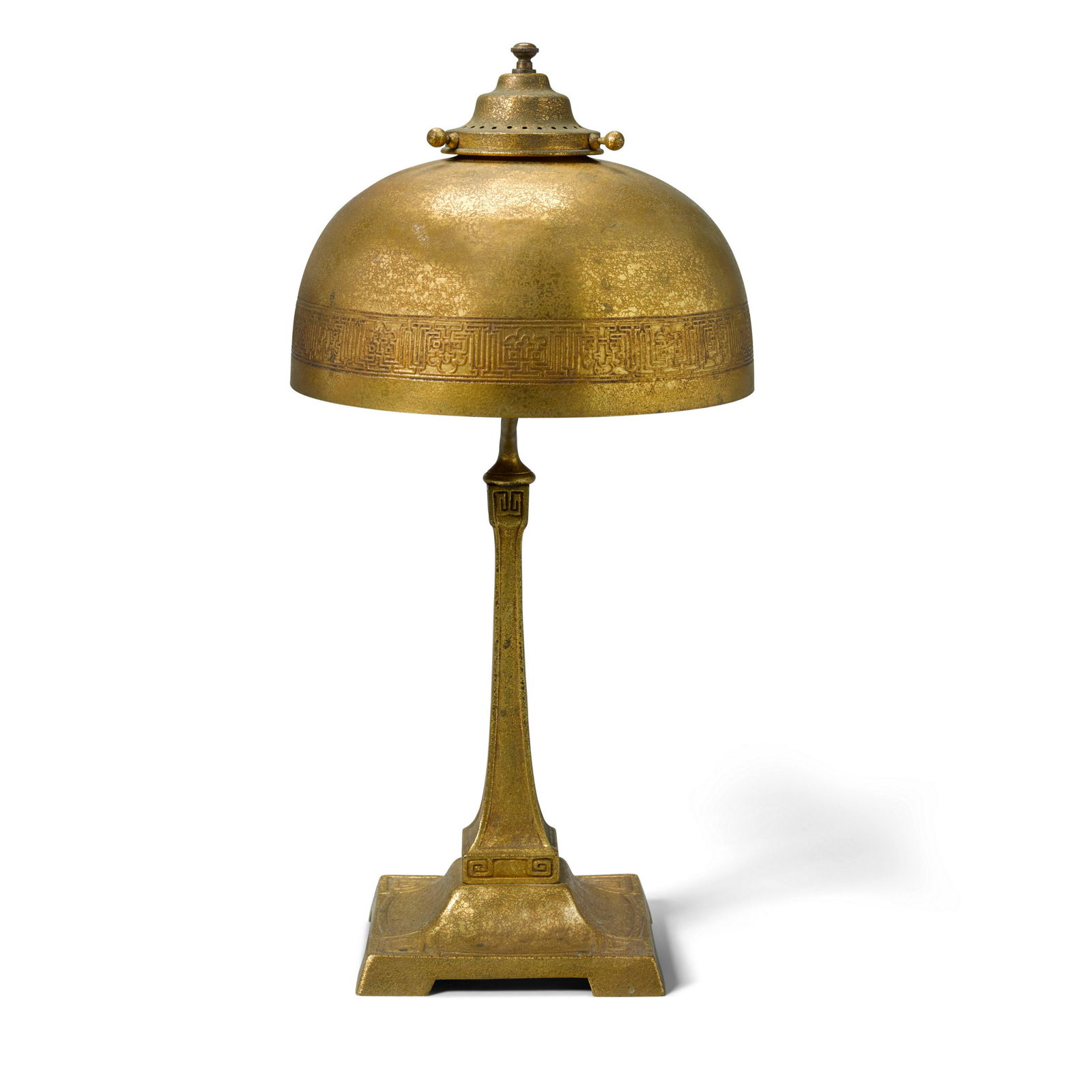 Tiffany Studios (1899-1930) Modeled Pattern Desk Lamp (1 of 1)