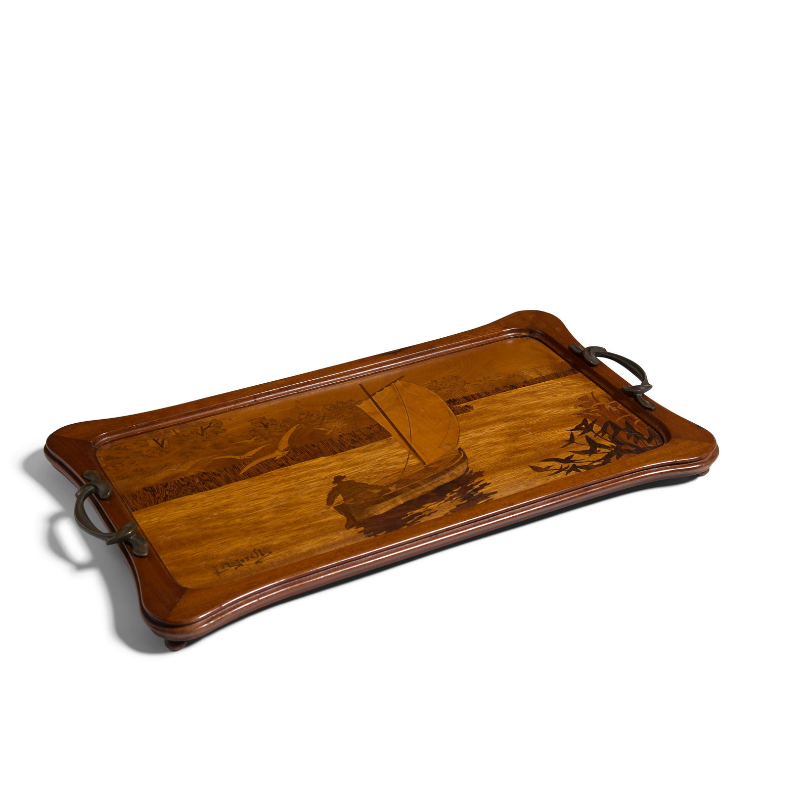 Émile Gallé (1846-1904) Group of Two Trays (1 of 4)