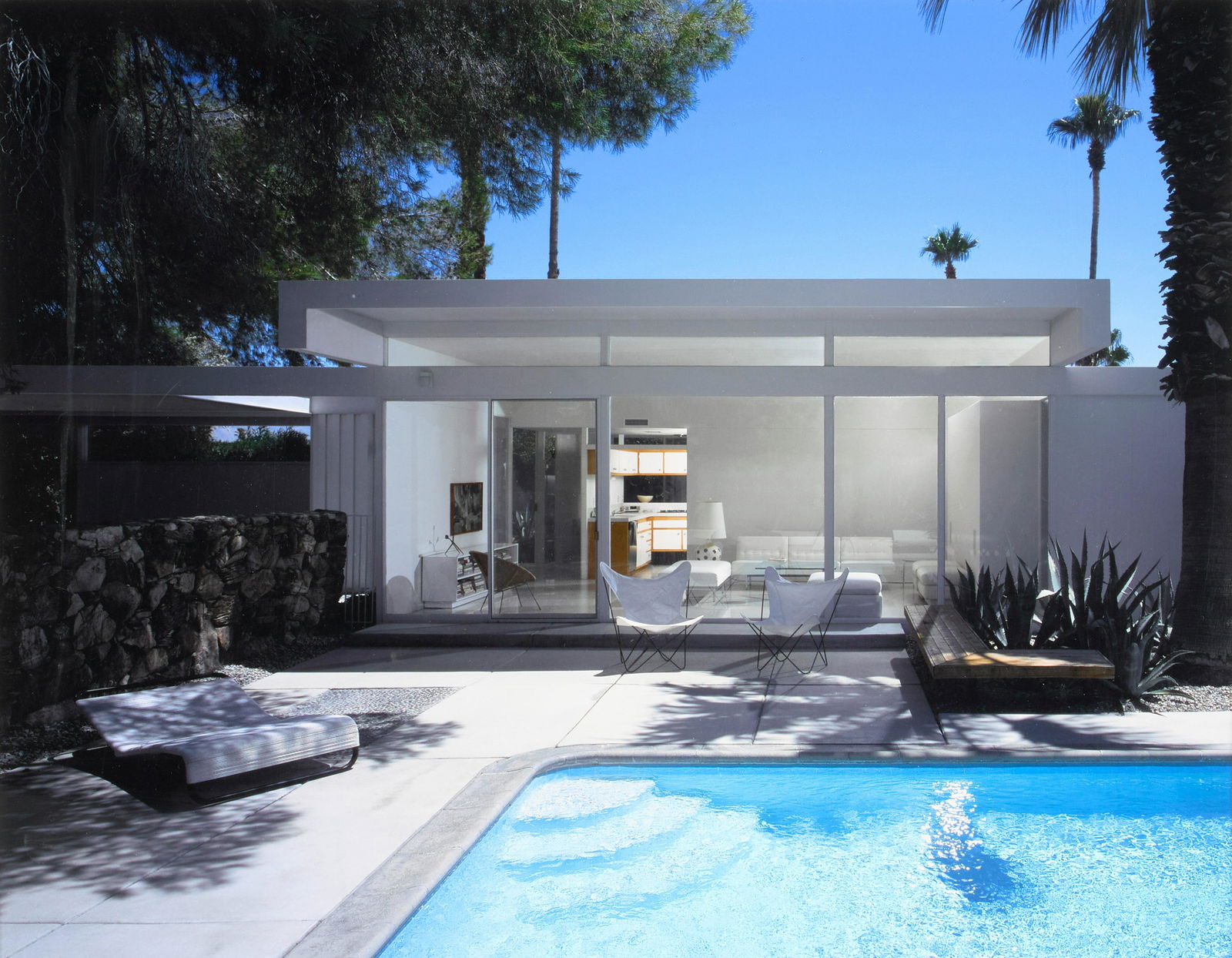 Juergen Nogai (born 1953) Steel House, Palm Springs, D.: Juergen Nogai (born 1953) Steel House, Palm Springs, D. Wexler 1962 circa 2011 LightJet print on Fujicolor Crystal Archive glossy paper, signed 'Juergen Nogai' and numbered 3/20 verso, with studio lab