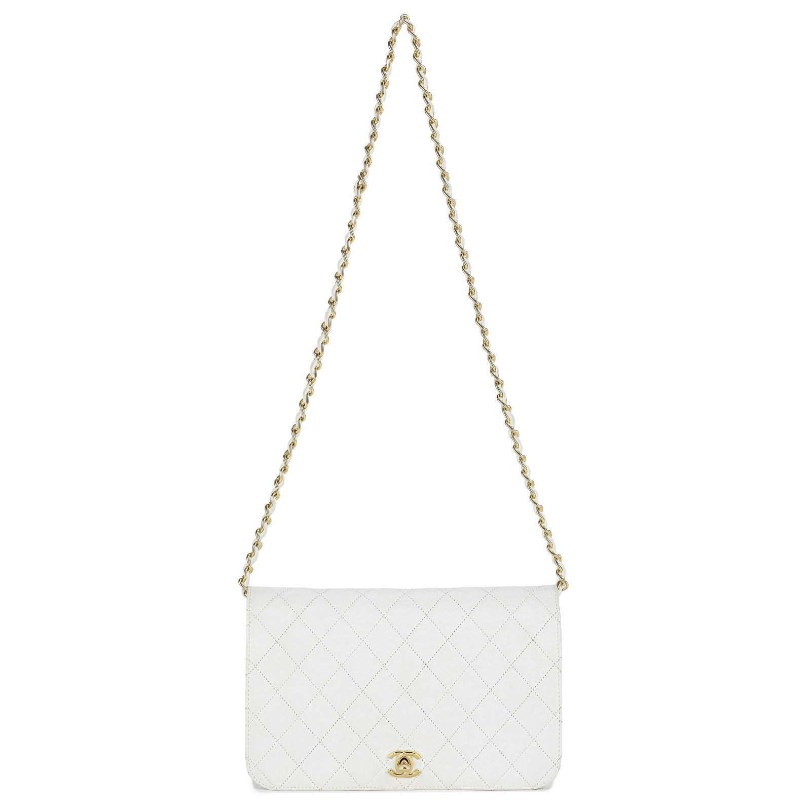 CHANEL Pre-Owned 1991-1994 Full Flap shoulder bag - Neutrals