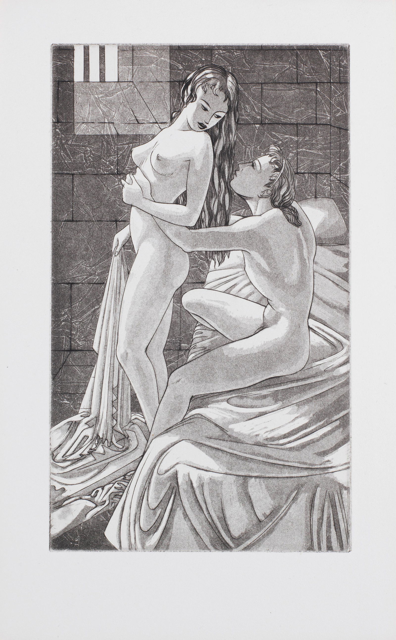 GOLDEN COCKEREL PRESS - JOHN BUCKLAND WRIGHT HARTNOLL (PHYLLIS) The Grecian Enchanted... With Ei...: GOLDEN COCKEREL PRESS - JOHN BUCKLAND WRIGHT HARTNOLL (PHYLLIS) The Grecian Enchanted... With Eight Aquatints by John Buckland-Wright, NUMBER 4 OF 60 SPECIALLY BOUND COPIES, with a duplicate set of t