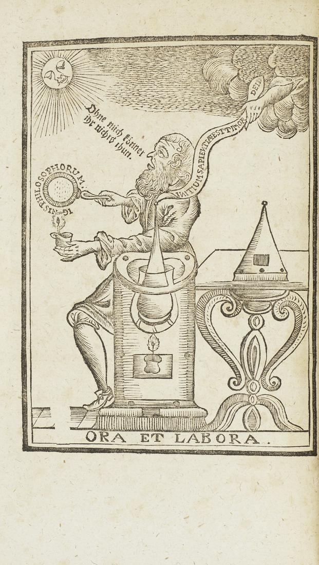 ALCHEMY. Medicinisch-chymisch und alchemistisches Oraculum ... Geheimniss aller Geheimnisse, ode... (1 of 1)