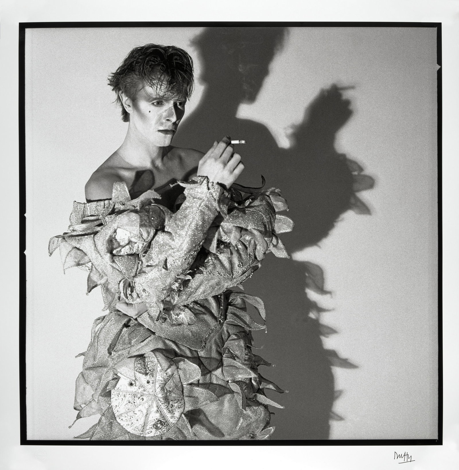 Brian Duffy (1933-2010); David Bowie: 'Scary Monsters (and Super Creeps),' Long Shadow;: Brian Duffy (1933-2010) David Bowie: 'Scary Monsters (and Super Creeps),' Long Shadow, 1980 Archival pigment print, printed 2013, signed and numbered '5/15' by Chris Duffy, Estate Executor, in ink on