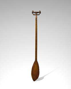 Paddle Club, Buka Island, Solomon Islands: Paddle Club, Buka Island, Solomon IslandsWood with dark reddish-brown patinaLength 44 1/4in (112.4cm)ProvenanceMaria and Paul Wyss, Galerie Wyss, BaselSwiss Private Collection, acquired from the