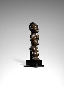 Fang Reliquary Guardian Figure, Okak Group, Rio Muni Region, Equatorial Guinea