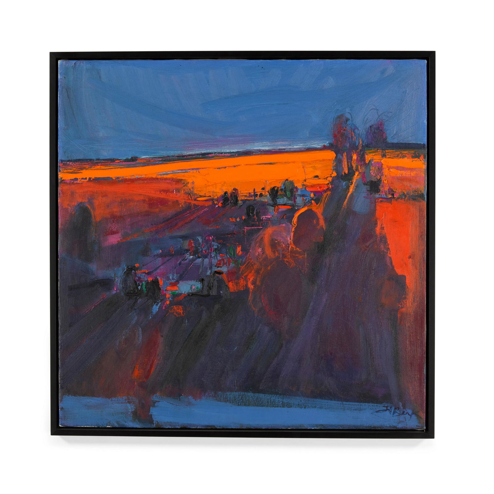 HENRIETTA BERK (1919-1990) Country Lights, circa 1965-1967 (Steven Stern has confirmed the authe... (1 of 1)