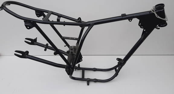 An unidentified frame: An unidentified frameunnumbered, close inspection advised. Lot to be sold without reserve.