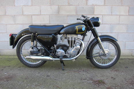 c.1958 AJS 348cc Model 16MS Frame no. AA59640 / 75105 (see text) Engine no. 57/16MS 32604: c.1958 AJS 348cc Model 16MSRegistration no. to be advisedFrame no. AA59640 / 75105 (see text)Engine no. 57/16MS 32604This AJS was purchased by the vendor in 2020 as a project to restore. There are