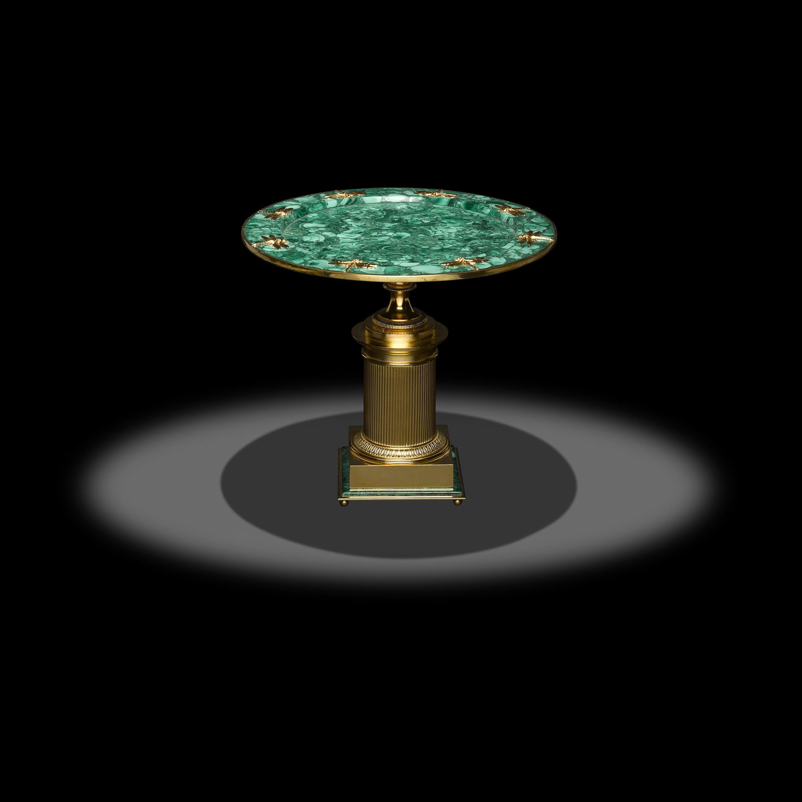 Malachite Intarsia Tazza (1 of 1)