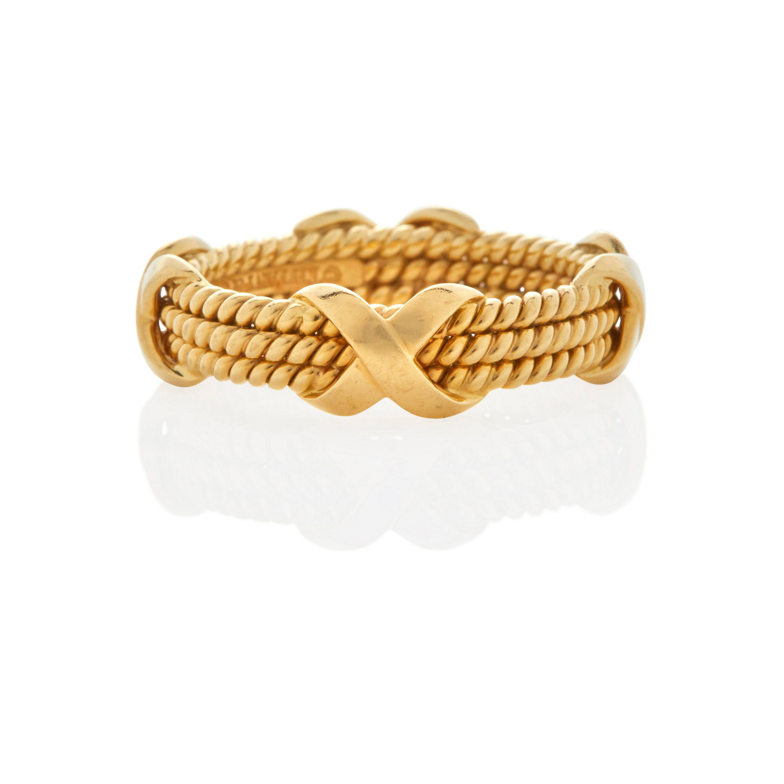 SCHLUMBERGER FOR TIFFANY & CO.: AN 18K GOLD RING (1 of 3)