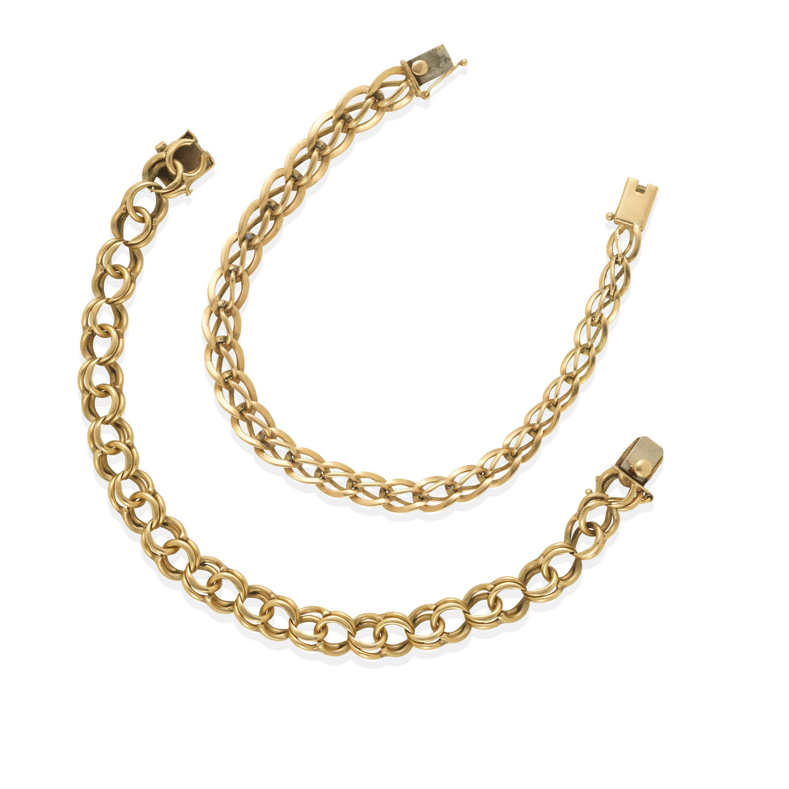 TWO 14K GOLD BRACELETS (1 of 2)