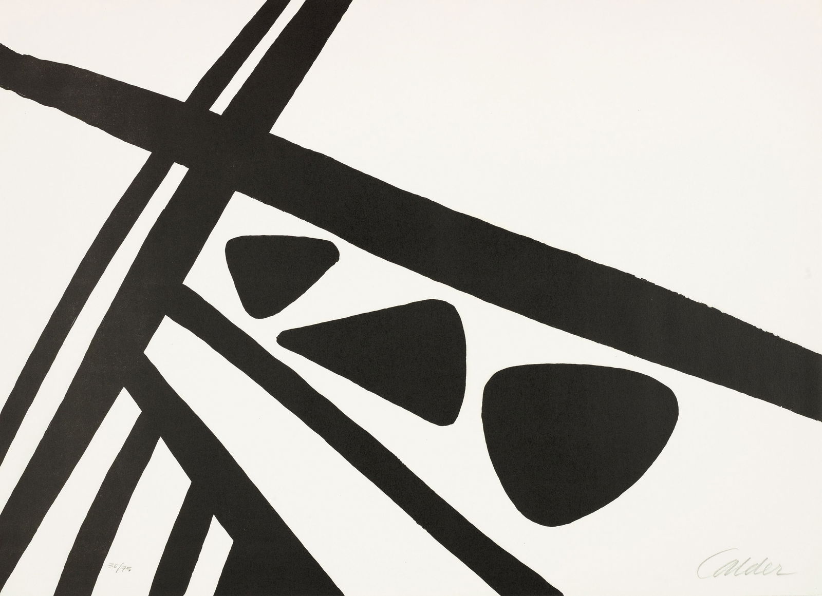 Alexander Calder (1898-1976); Charpente de fer (Iron Frame); (1 of 1)