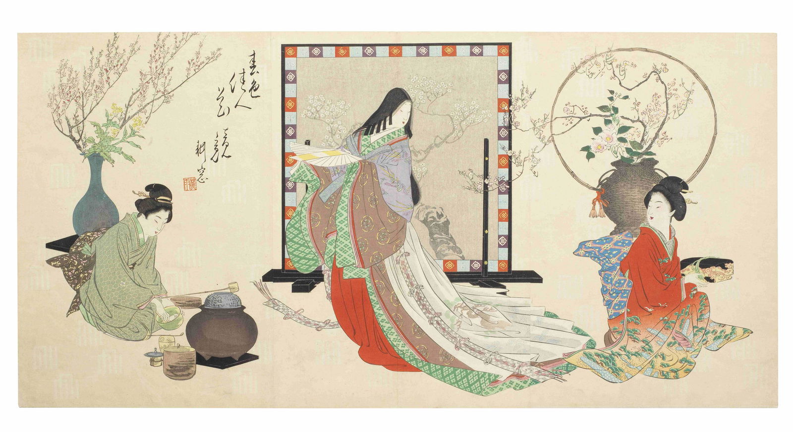 YOSHU CHIKANOBU (1838-1912), TOYOHARA KUNICHIKA (1835-1900), MIZUNO TOSHIKATA (1866-1908), UTAGA...: YOSHU CHIKANOBU (1838-1912), TOYOHARA KUNICHIKA (1835-1900), MIZUNO TOSHIKATA (1866-1908), UTAGAWA FUSATANE (FL. CIRCA 1854-1897), AND OTHERS Meiji era (1868-1912), late 19th/early 20th century 10 oba
