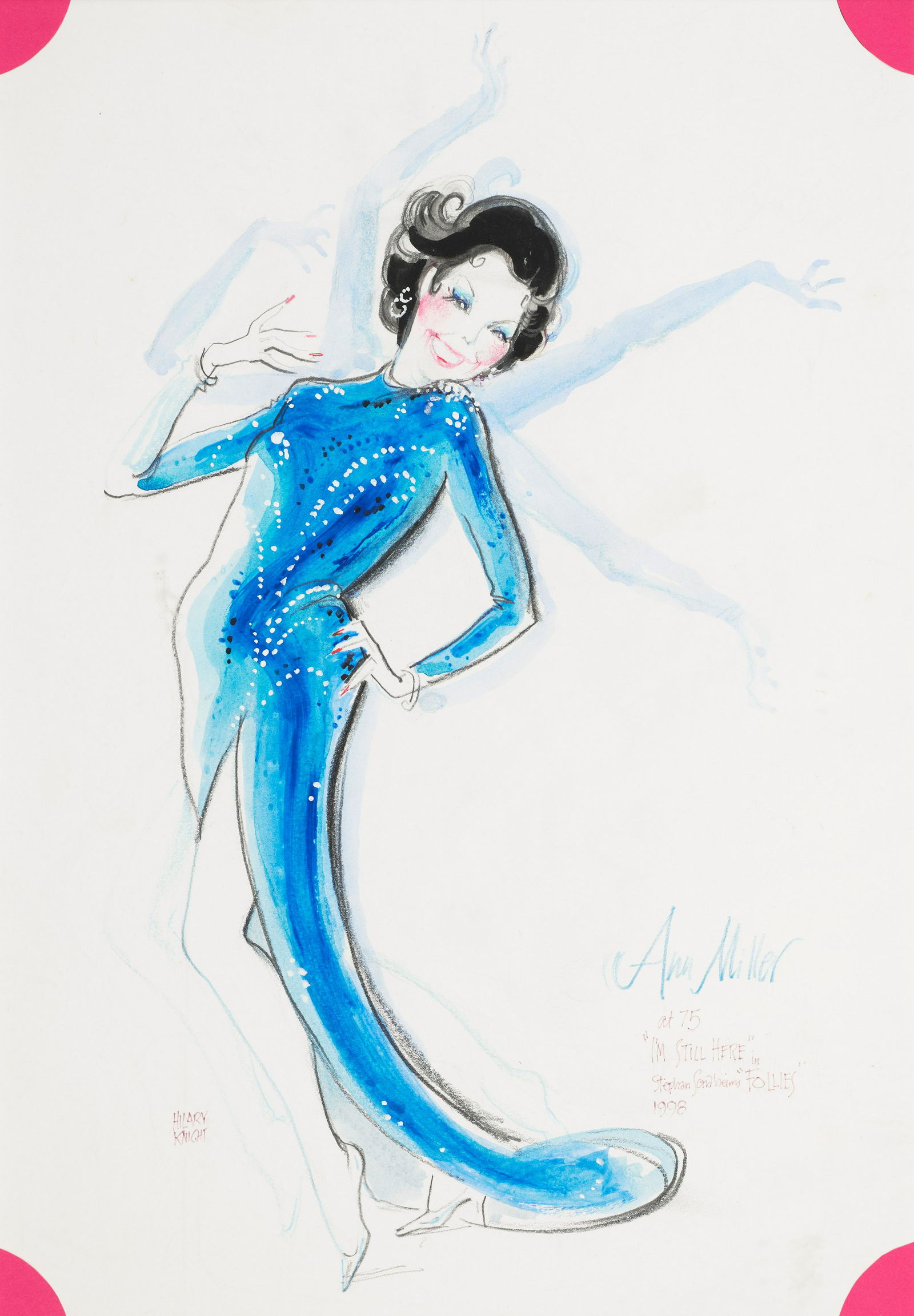 An Ann Miller Costume Design for Follies (1 of 1)