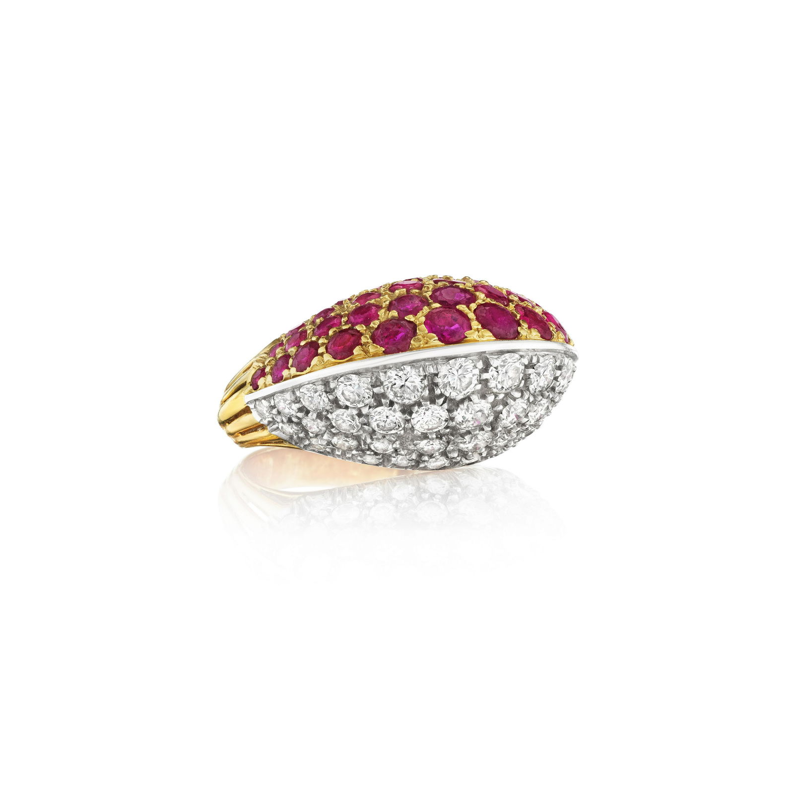 A RUBY AND DIAMOND RING, ITALY (1 of 1)