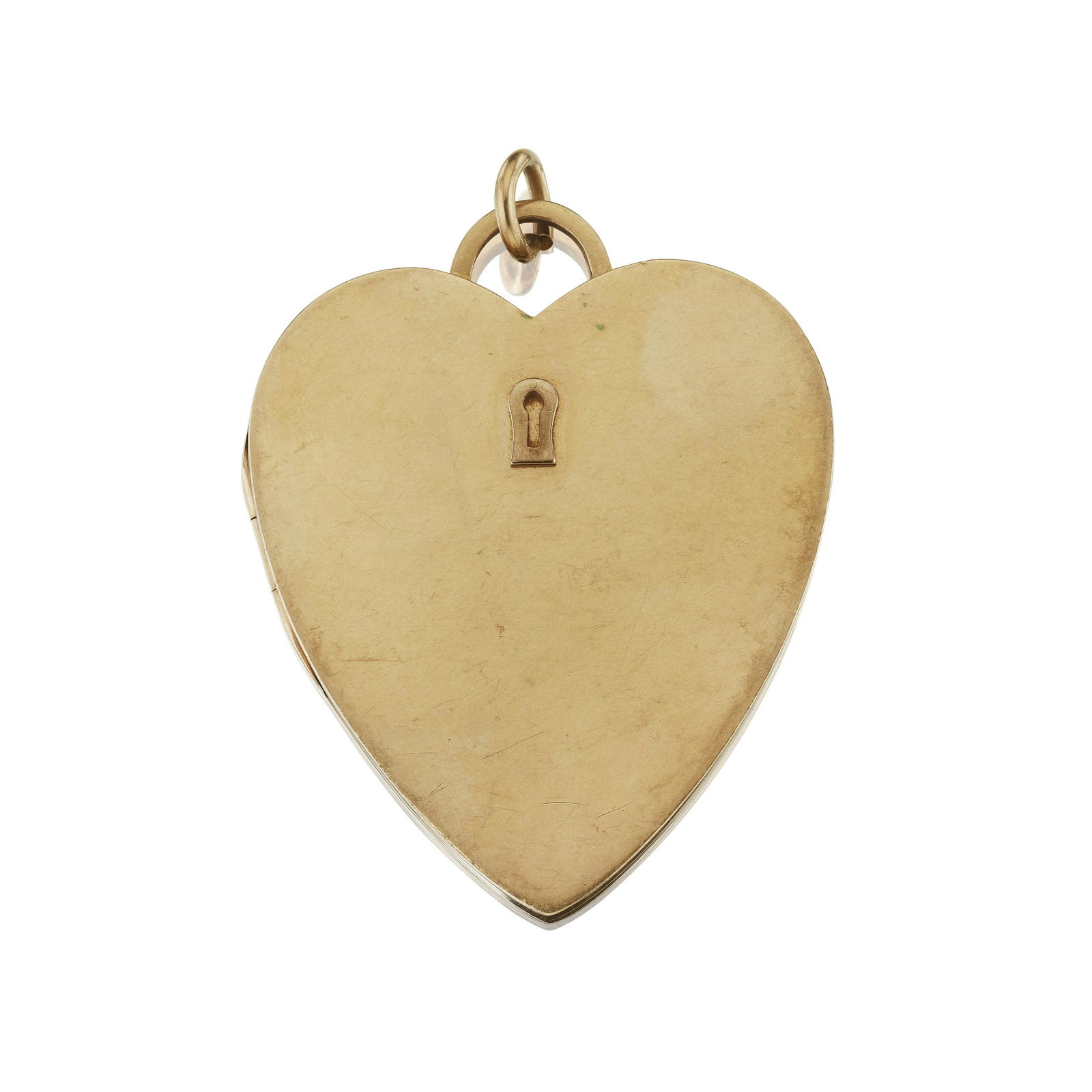 A GOLD LOCKET, CIRCA 1950 (1 of 3)