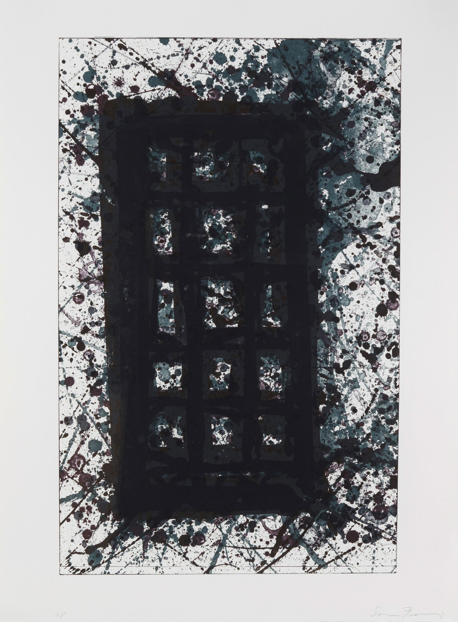 Sam  Francis (1923-1994); Untitled; (2) (1 of 2)