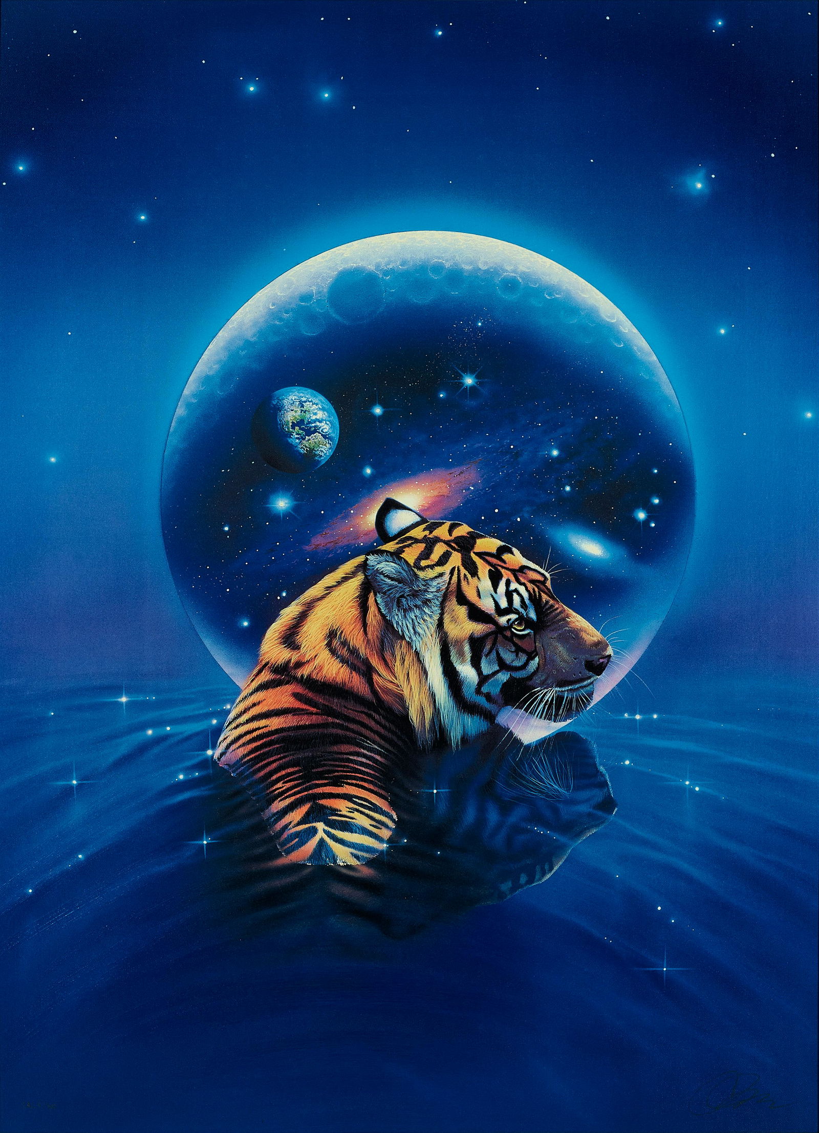 CHRISTIAN RIESE LASSEN (B. 1956); Secret Path, Lords of the Millennium, Heritage; (1 of 3)