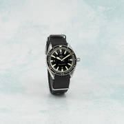 Omega. A rare stainless steel military automatic wristwatch issued to the Royal Navy  Seamaster ... (1 of 2)