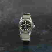 Rolex. A rare stainless steel Military automatic wristwatch issued to the Royal Navy  Military S... (1 of 5)