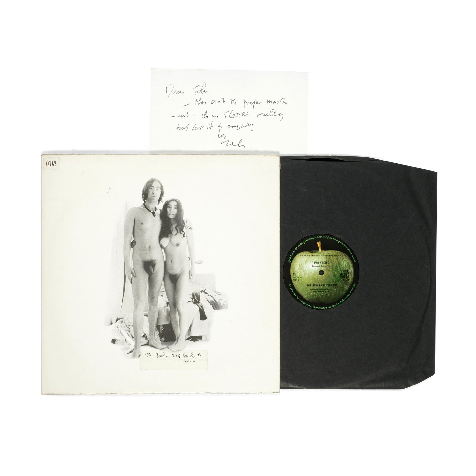 John Lennon & Yoko Ono-Two Virgins☆英Orig.盤/マト1