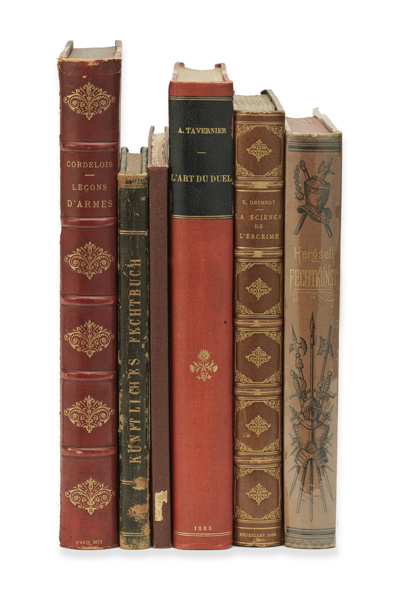 TAVERNIER (ADOLPHE) L'art du duel, ONE OF 60 COPIES 'sur papier du Japon', with the plates in 2 ... (1 of 1)