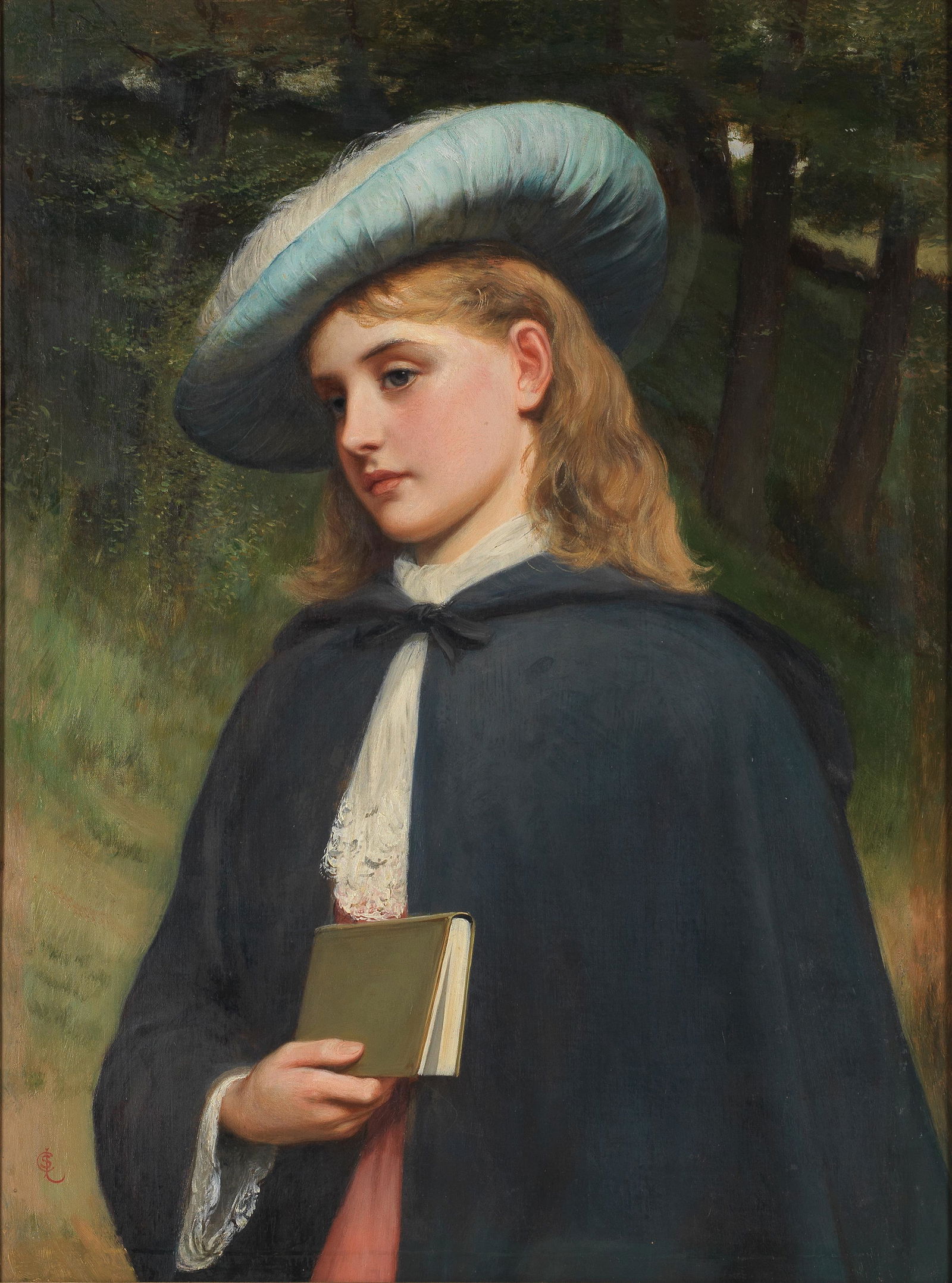 Charles Sillem Lidderdale, RBA (British, 1831-1895) Sunday morning (1 of 2)