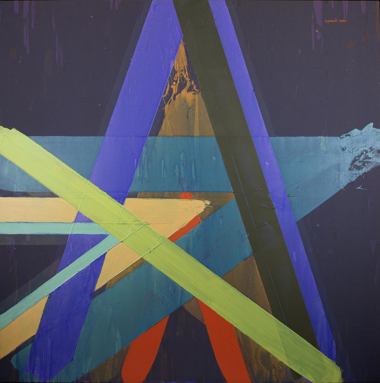 John Copnall (British, 1928-2007) Study for Nocturne (1 of 3)