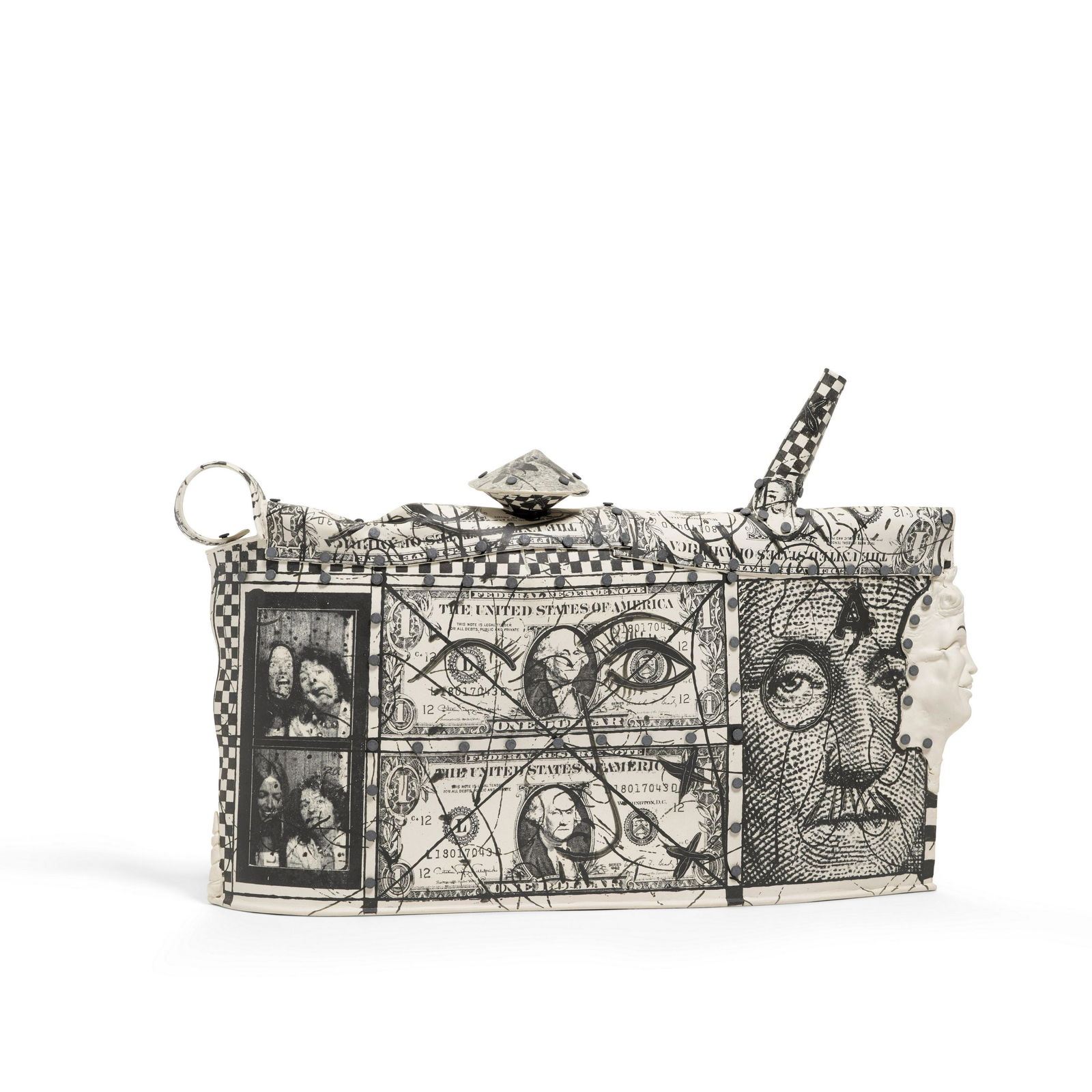 LES LAWRENCE (BORN 1940) New Vision - Tea Potcirca 1995porcelain with silkscreen monoprint and s... (1 of 2)