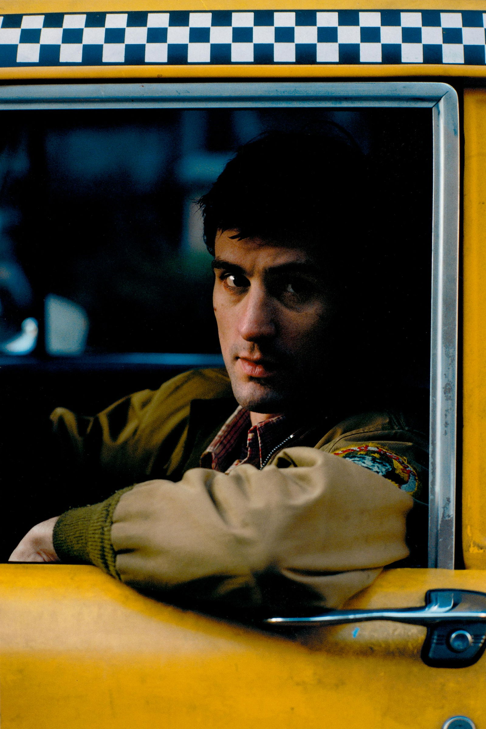 Steve Schapiro (born 1934); Taxi Driver, Robert De Niro;: Steve Schapiro (born 1934) Taxi Driver, Robert De Niro, 1975 Chromogenic print, printed later; Signed in pencil on the verso. 12 x 8in (30.5 x 20cm) sheet 14 x 11in (35.6 x 28cm)