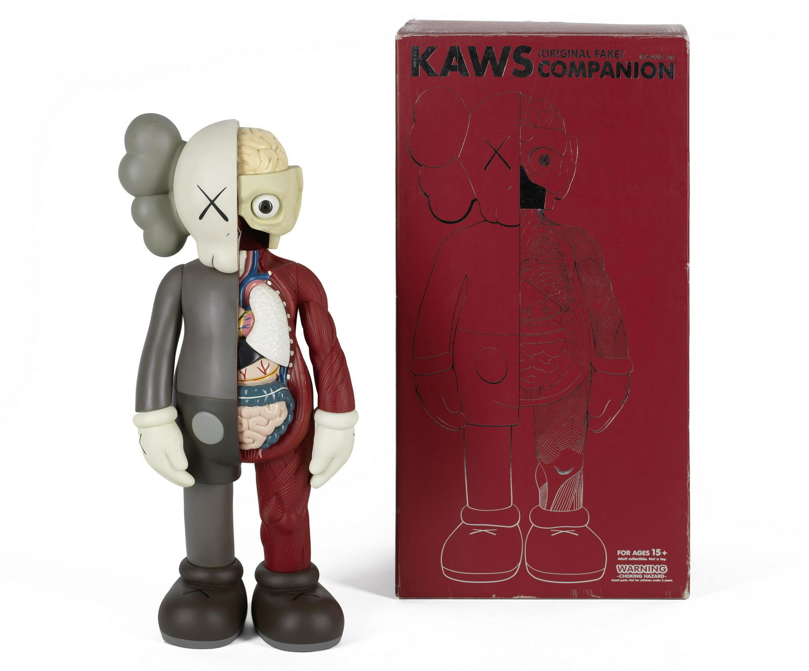 Kaws (american, Born 1974) Five Years Later Dissected Companion