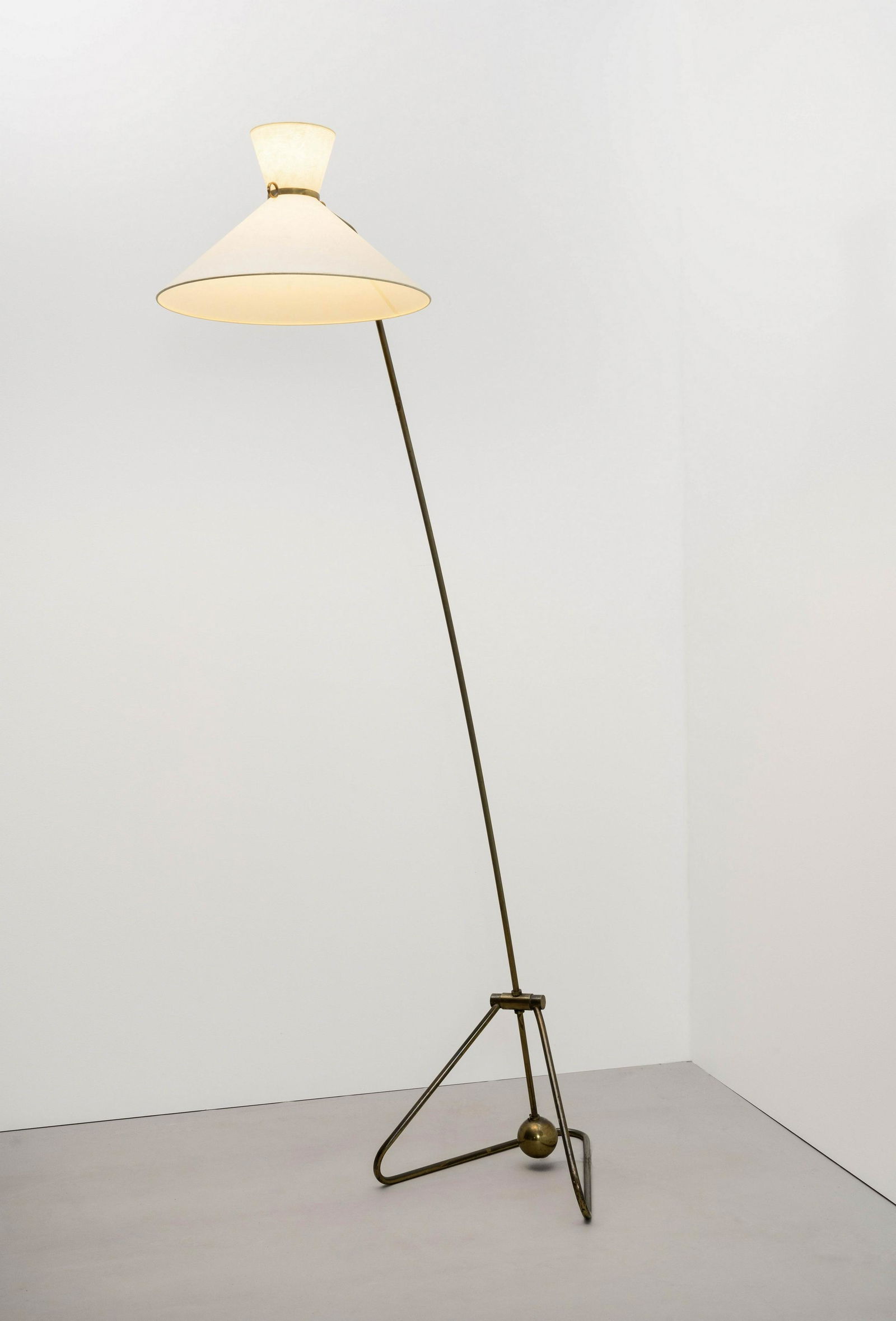 Robert Mathieu Adjustable standard lamp, model no. 56, circa 1952 (1 of 1)